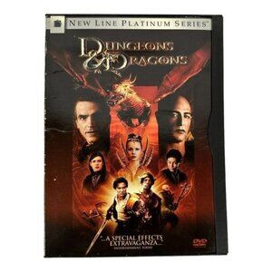 Dungeons & Dragons DVD New Line Platinum Series Action Fantasy